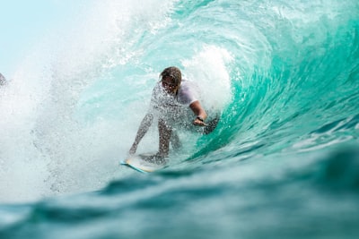 Morning surf session
